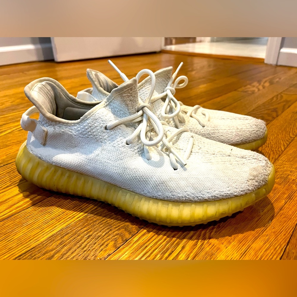 Used yeezy cream white
